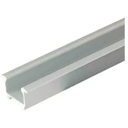 Rutec 68435 Aluminium Profil Profi Hoch Kragen H:18mm 2m eloxiert