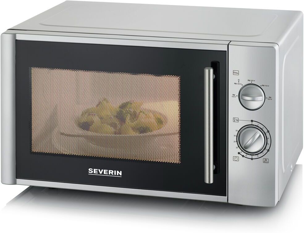Severin MW 7772 Mikrowelle   silber - Refurbished