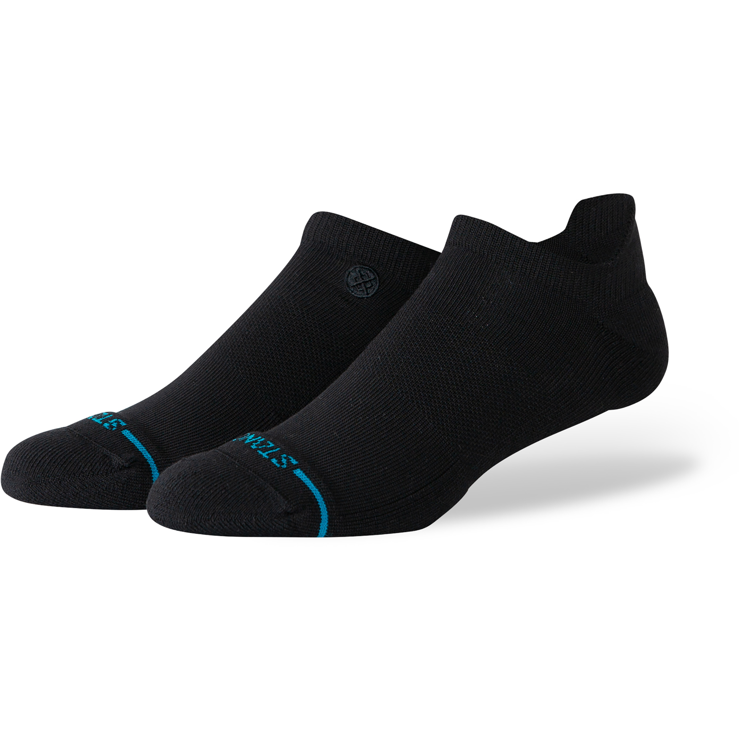 Stance Icon Low Tab Freizeitsocken schwarz Größe 35 Trekking Hautfreundlich