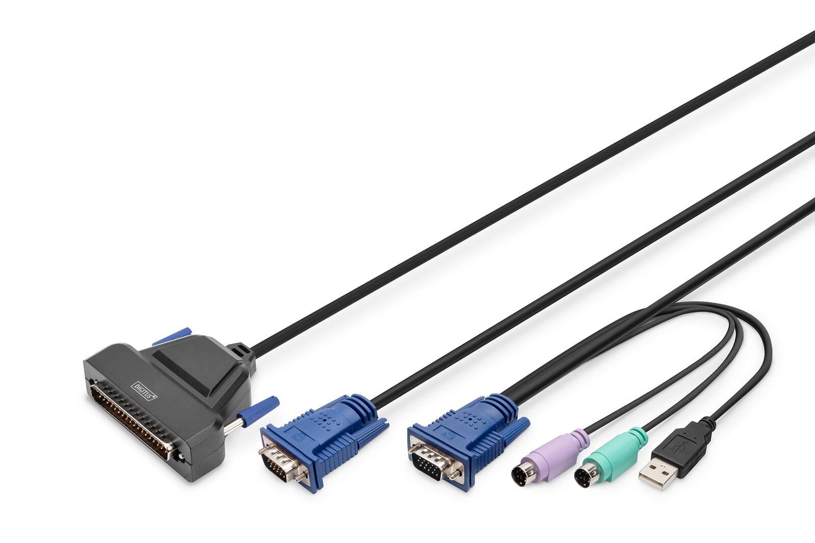 Digitus Modularer KVM-Switch, Single-Port DS-72212