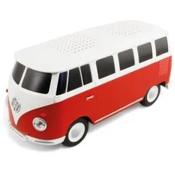 Konjac Sponge Bluetooth højttaler, VW T1 bus rød, Bluetooth Lautsprecher, Rot