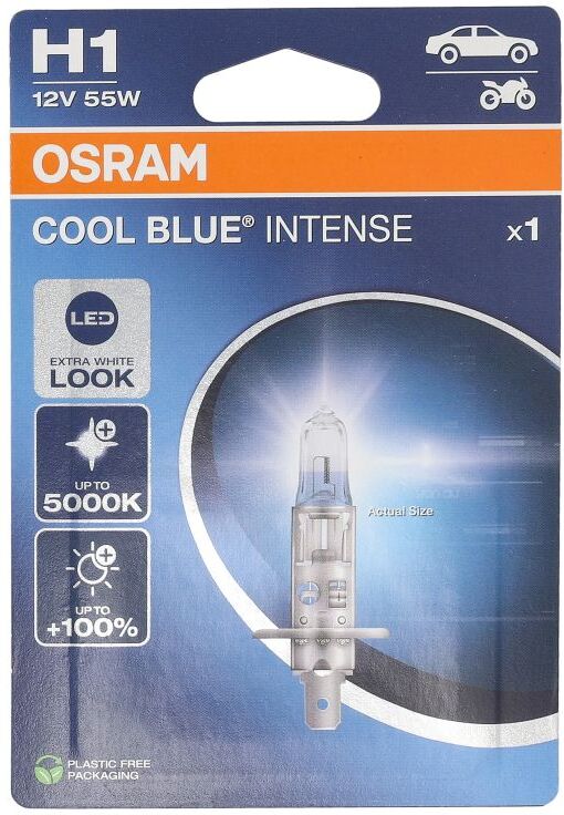 Ams-Osram Hehkulamppu Osram Cool Blue Intense Nextgen H1 12v, 55w, 1 Kappale