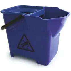 RS PRO Blue 14 Litre Heavy Duty Mop Bucket, Reinigungsutensil, Blau