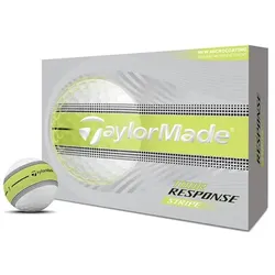 Taylor Made Tour Response 26 Golfball 12er Stripe gelb