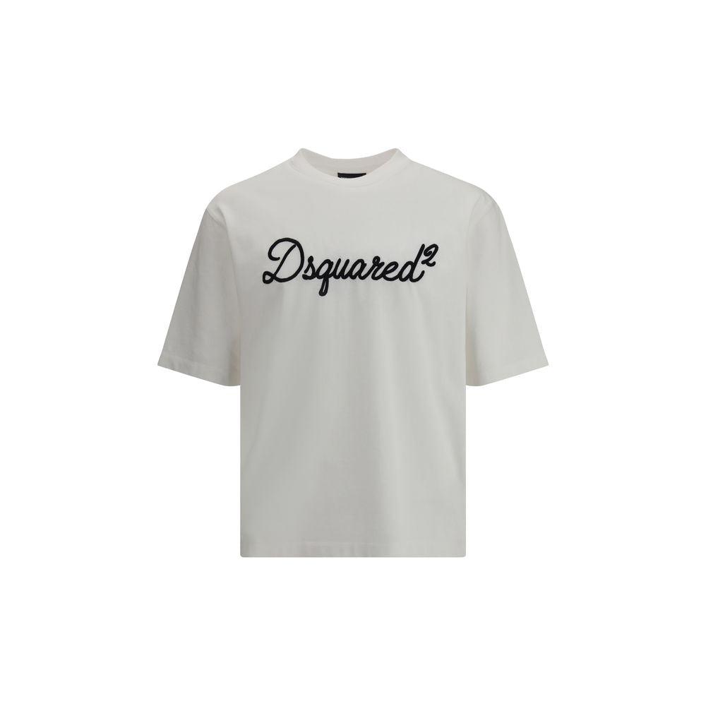 Dsquared² Witte Katoenen T-Shirt