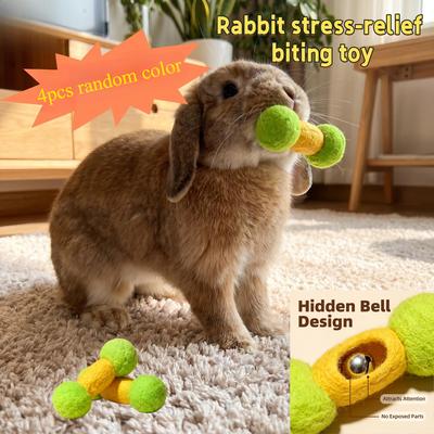Market Central Felt Pet Balls With Bell Interactive Cat Chew Toys For Small Pets Felt Pet Balls With Bell Interactive Cat Chew Toys For Small Pets