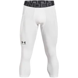 UNDER ARMOUR HeatGear Armour 3/4 Leggings Herren 100 - white/black XXL