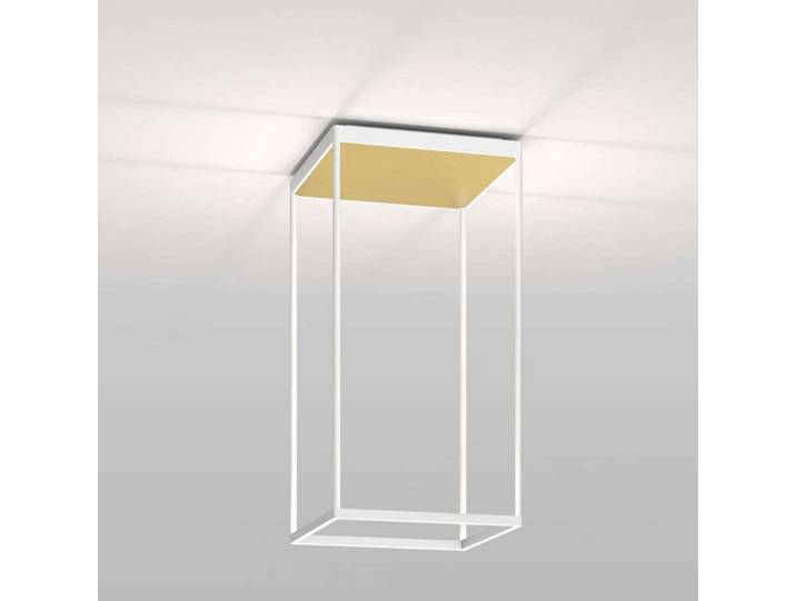 Reflex 2 LED-Deckenlampe, gold/weiß, 65 cm - Serien Lighting - Wohnzimmer - Aluminium