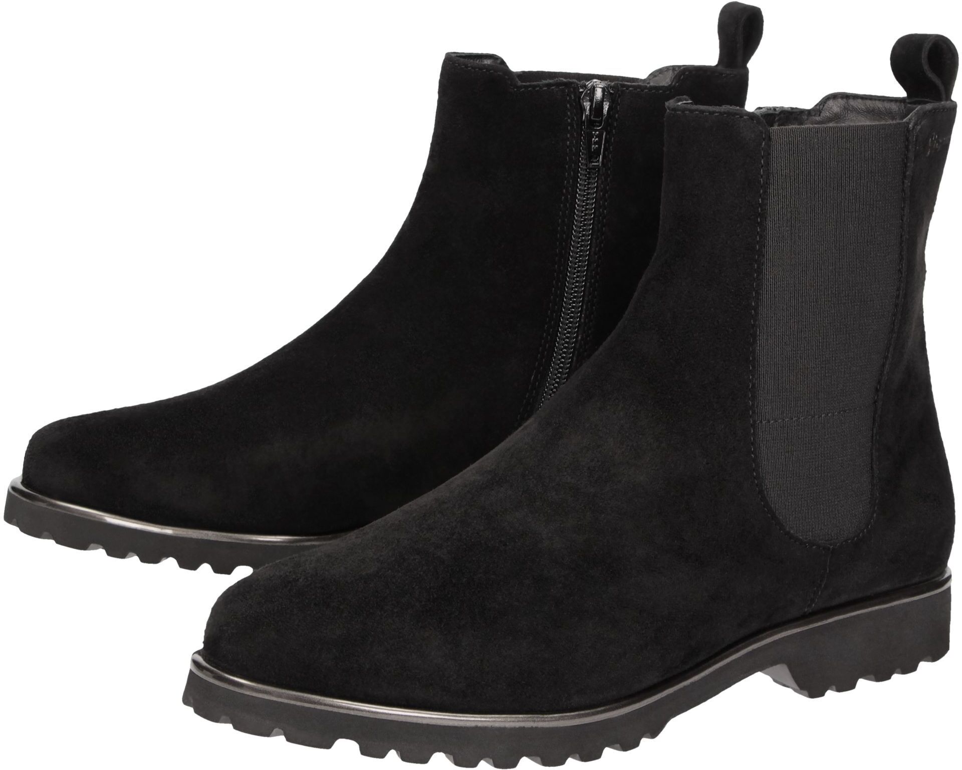 Stiefelette SIOUX "Meredith-750-H", Damen, Gr. 35 (UK 3), schwarz, Schuhe Stiefelette