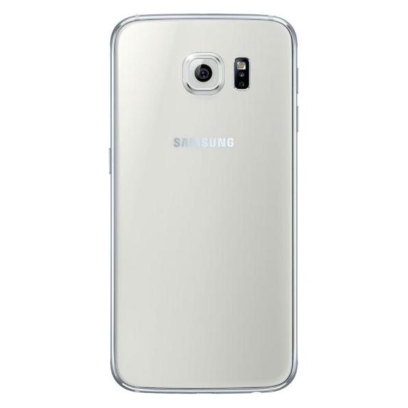 Samsung Galaxy S6 Edge Backcover White (Samsung Galaxy S6 Edge) (GH82-09645B)
