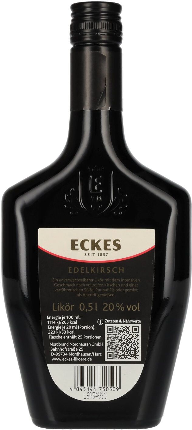 Eckes Edelkirsch Likör 20% Vol. 0,5l