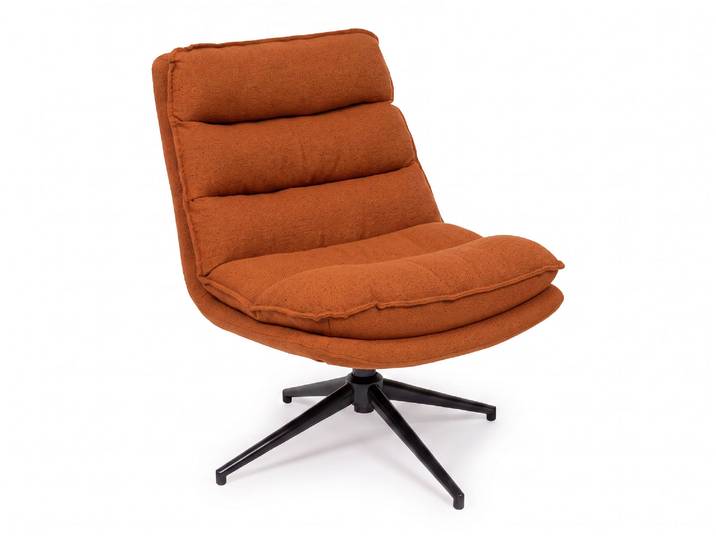 Fauteuil pivotant Harper Ambre - Basika