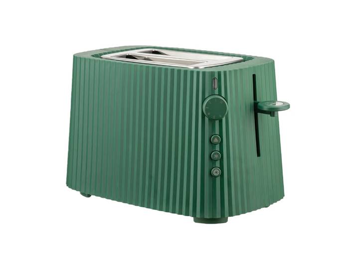 Alessi Plissé broodrooster Groen