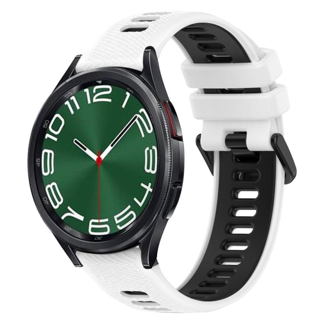 Samsung Galaxy Watch 6 Classic 47mm Watch Strap - White/Black (SYA002185113A)