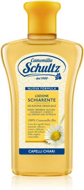 Camomilla Schultz Chamomile lait cheveux pour éclaircir les cheveux 200 ml