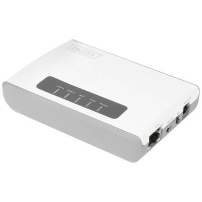 Digitus DN-13024 Netzwerk Printserver USB-A, LAN (10/100 MBit/s), WLAN