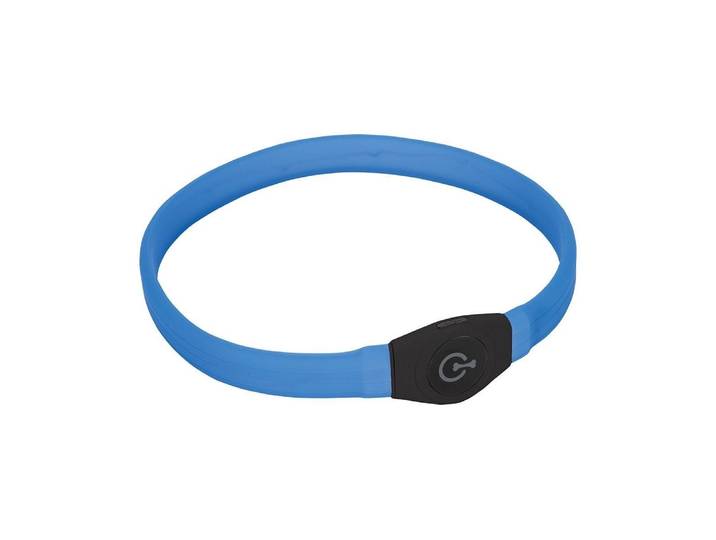 Hunde-Halsband KARLIE Visio Light LED L , blau, B:2,5cm, Tier-Halsbänder, Hunde-Halsband