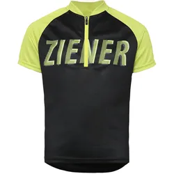 Ziener, Jungen, Velotrikot, Nestel (140), Schwarz, 140