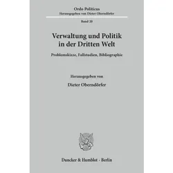 Verwaltung und Politik in der Dritten Welt., Fachbücher von Dieter Oberndörfer, Hans F. Illy