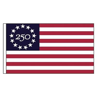 2er-Packung Flaggen zum 250. Jahrestag der amerikanischen Unabhängigkeit