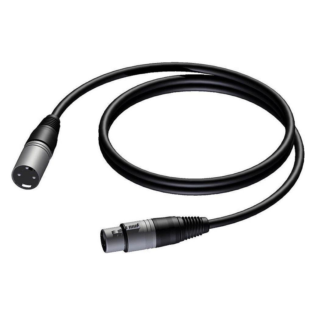 Procab CAB901/0.5 XLR męski - XLR żeński 0,5 ma (0.50 m, XLR Kabel) (1136)