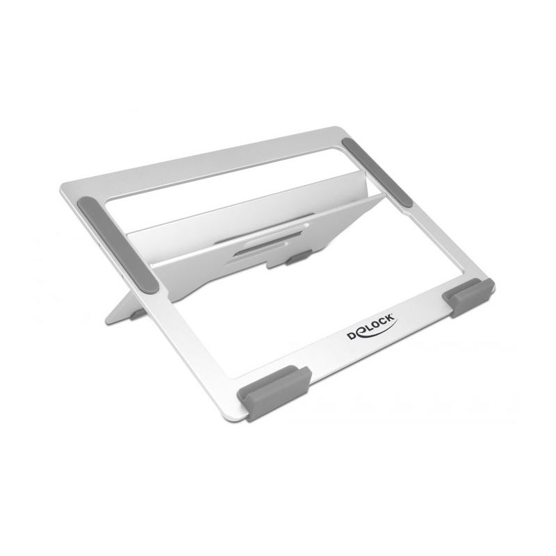 DELOCK Tablet und Notebook Standhalterung ideal für Reisen