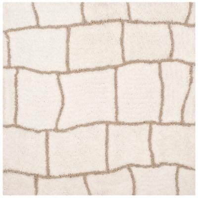 SAFAVIEH Handmade Toronto Shag Roser Polyester Rug