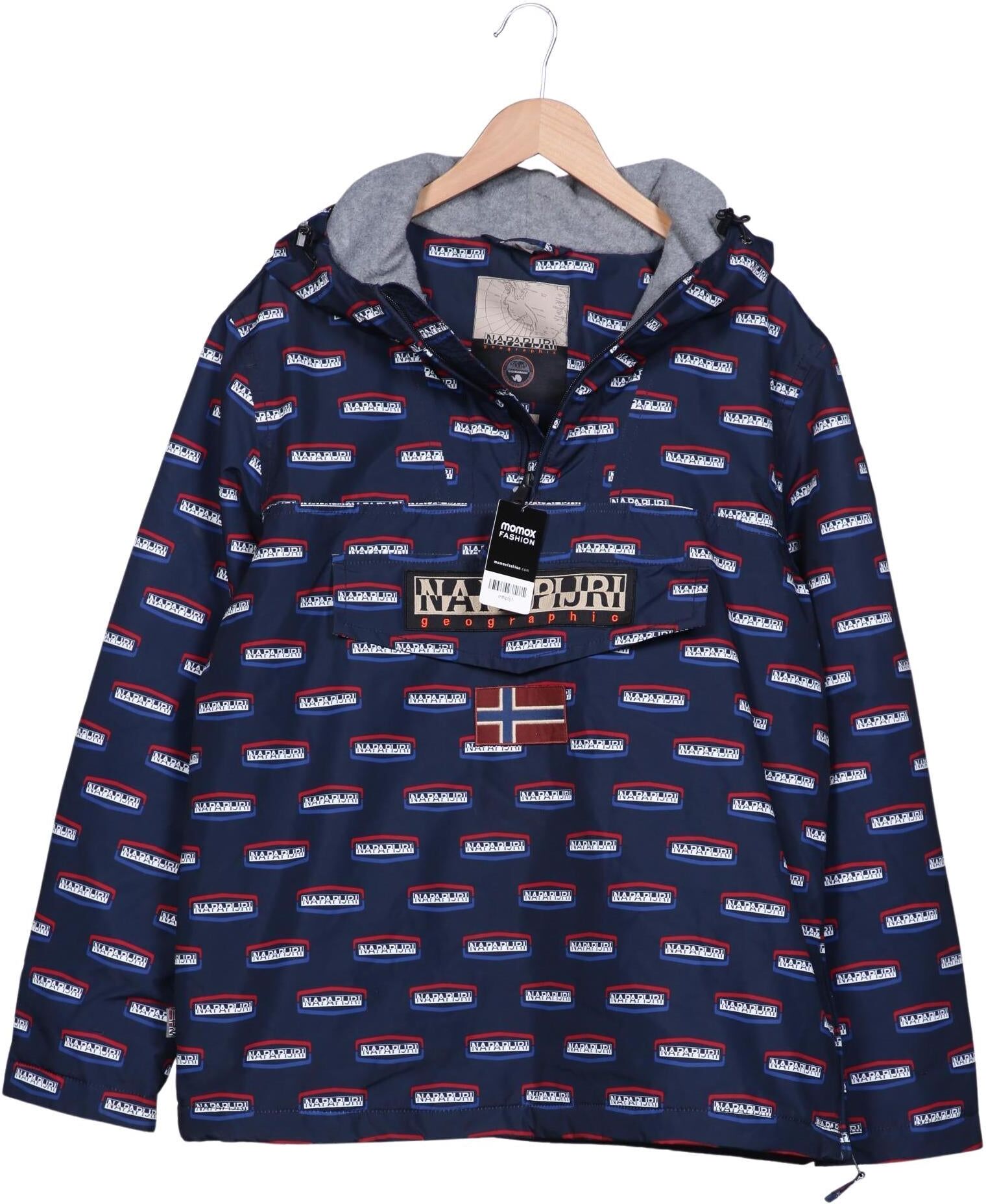 Napapijri Herren Jacke, Marineblau, Gr. XL, Synthetik - Second Hand