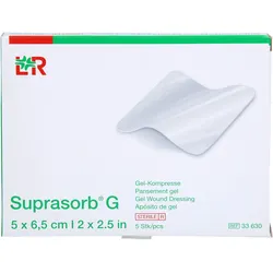 Suprasorb G Gelkompresse 5x6.5 cm 5 ST