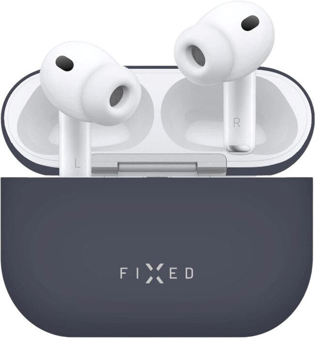 Fixed Apple AirPods Pro (3. gen.) Silikone Cover - Blå