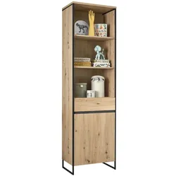 BEGABINO Regal Marseille Holzoptik Artisan-Eiche