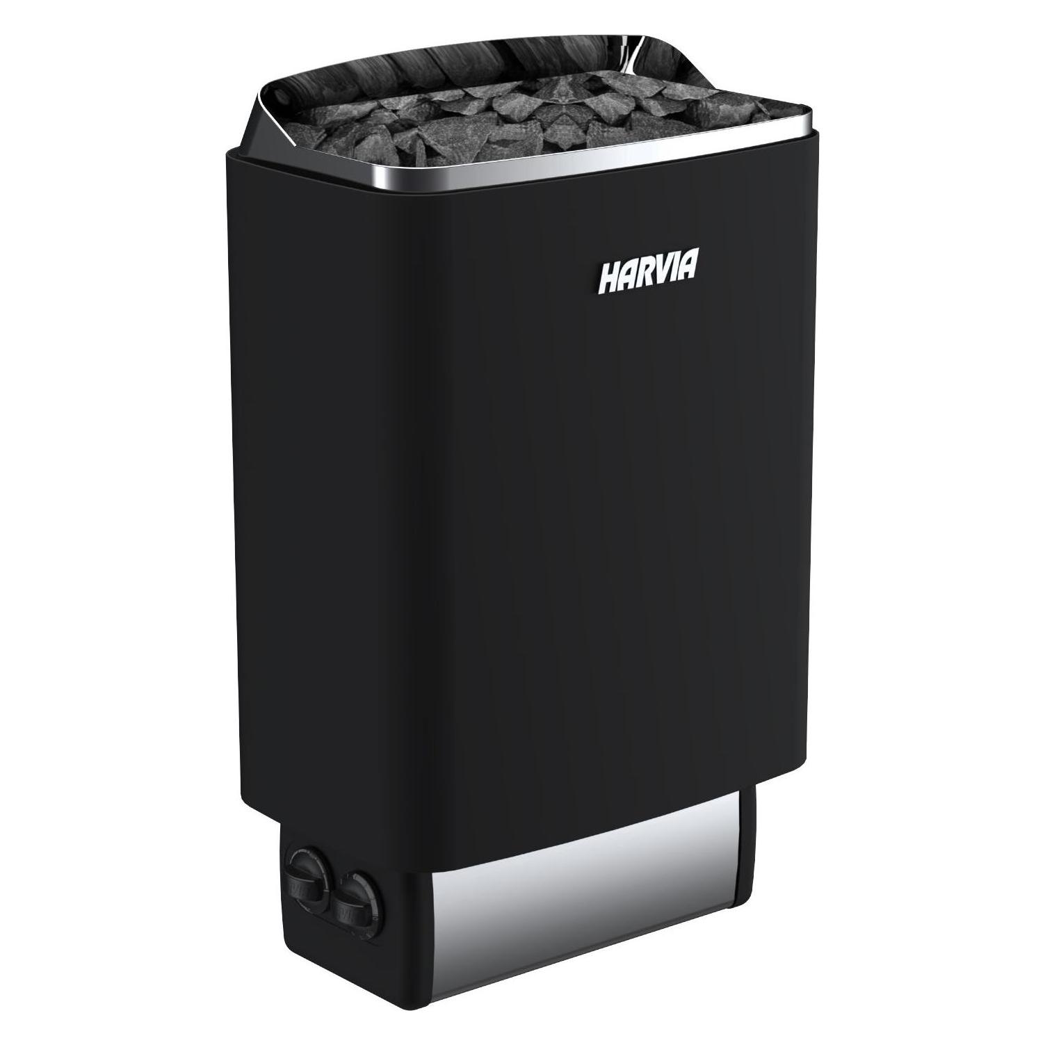 Harvia TOP STEEL M90 9KW BLACK (HM900400BX)