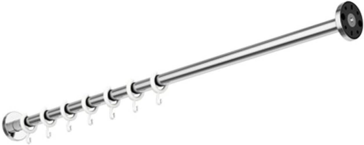 HEWI System 900 Vorhangstange, Accessoires, 900.34.40340, chrom