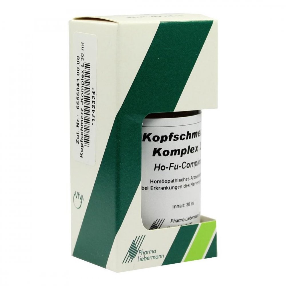 Pharma Liebermann GmbH Kopfschmerz Komplex L Ho-fu-complex Tropfen 01742324