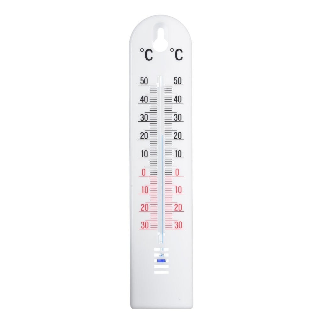 Nature thermometer wit van polystyreen