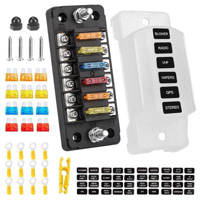 Fuse Block Kit, Power Distribution, Universal Blade Holder Fuse Block Kit, Power Distribution, Universal Blade Holder
