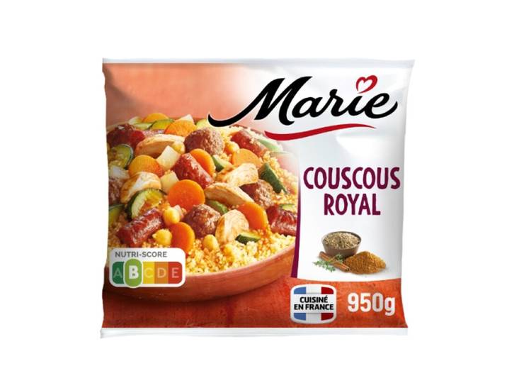 Marie Plat cuisiné couscous merguez/poulet - 950 g