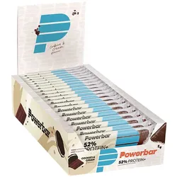 POWERBAR Recovery Riegel Protein Plus 52% Cookies & Cream 50g | 20 Rie