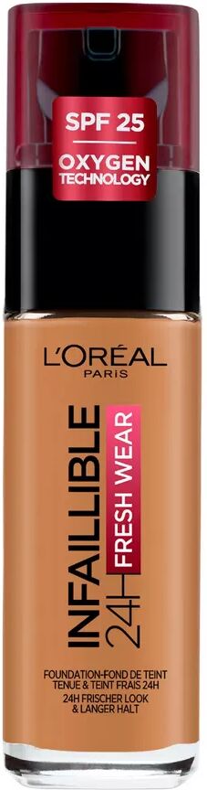 L'OREAL - Infaillible 24H Foundation, One Size,  Hazelnut