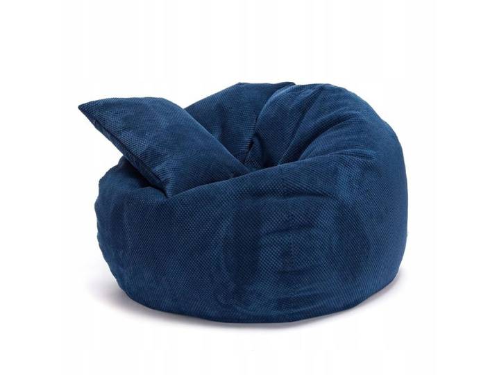 Pouf Poire Ecopuf - Fauteuil Canapé Coussin de Sol Pouf d'intérieur/extérieur - Blue