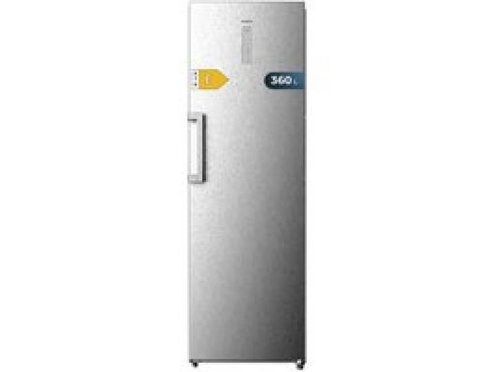 Cecotec Réfrigérateur 1 Porte 362L Bolero CoolMarket 1D 360 inox E. 362L Hauteur 185 cm Moteur Inverter Plus Total No Frost
