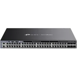 TP-Link Switch 48x GE SG6654XHP Omada (48 Ports), Netzwerk Switch, Schwarz