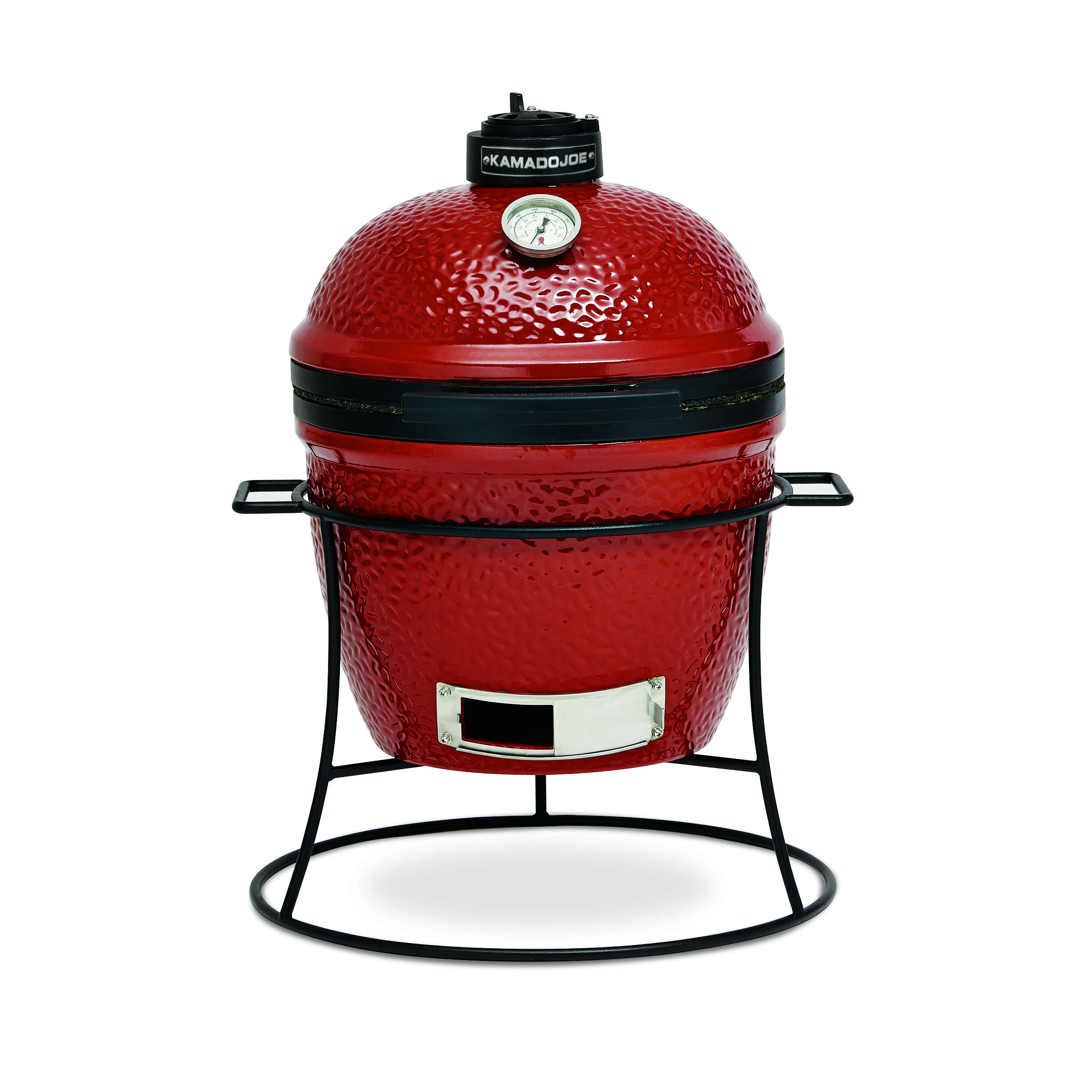 Kamado Joe Keramikgrill Junior, rot / schwarz, Die ideale Lösung für Flexibilität