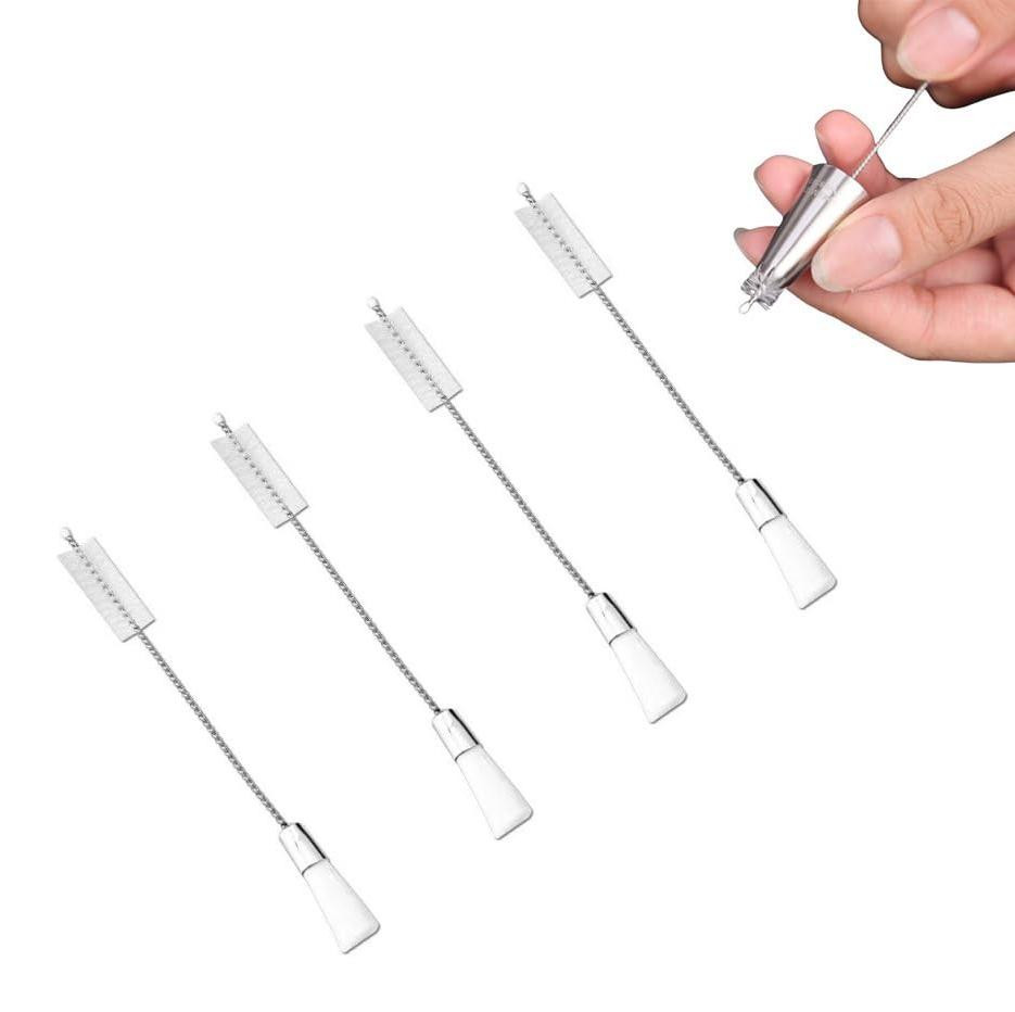 Set van 4 Nylon Reinigingsborstels voor Spuitzakmondjes