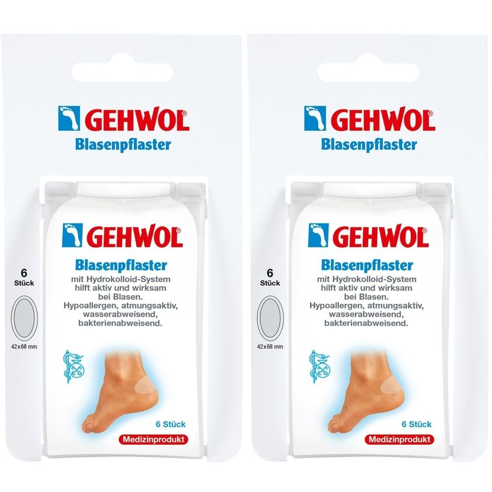 Gehwol Blasenpfl Gross x2 2x6 St Pflaster