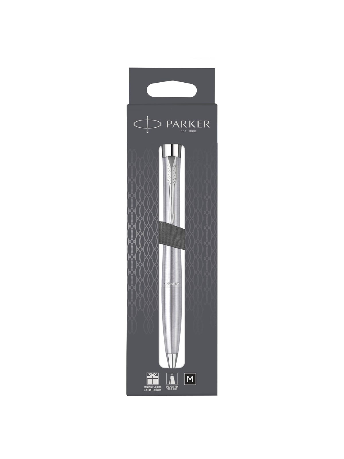 Parker Urban Core Metro Metallic C.C. Kugelschreiber in Geschenkbox mit Eurolochung