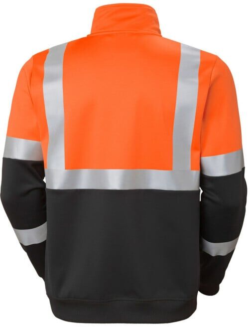 Helly Hansen Sweat à capuche zippé de sécurité, orange, T. L (79257_269_L)