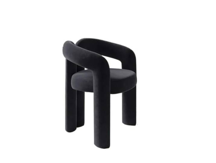 Zymjzbetic Multifunktionaler Make-up-Stuhl, Schlafzimmer-Hocker, Ankleide-Rücken-Garderobe(Black)