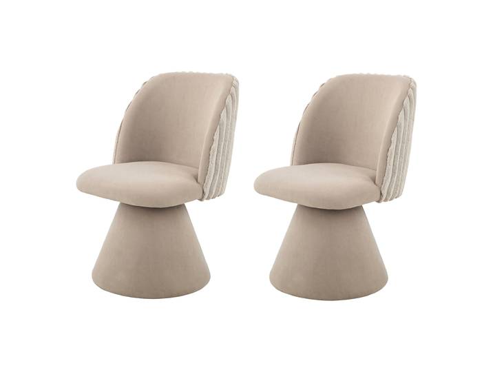 Tchibo - 2 Hela Stühle »Bari I« - 54x61x84cm - beige -