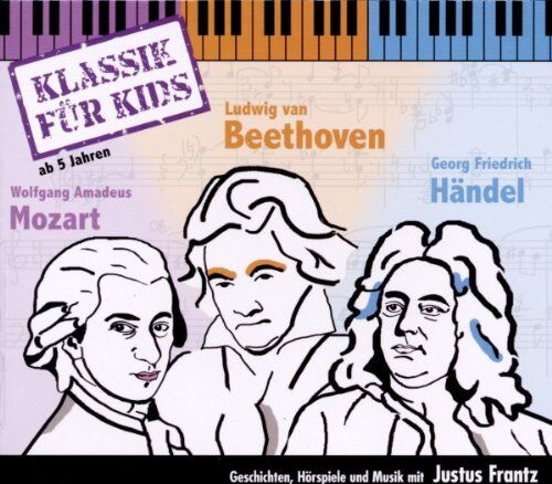 Klassik für Kids - 3CDs: Klassik für Kids - 01 Mozart - Beethoven - Händel - Preis vom 28.09.2026 21:19:57 h